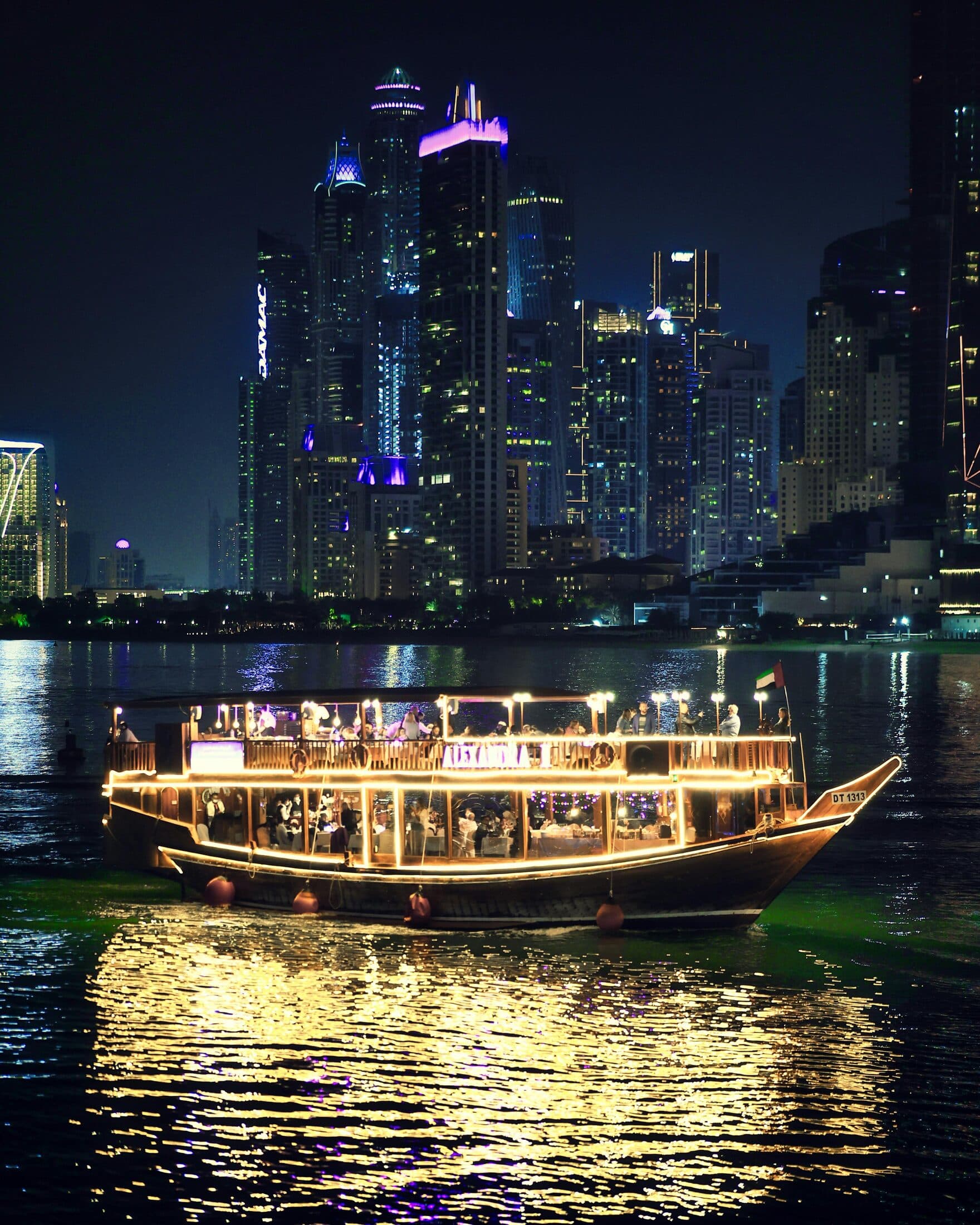 Dhow Cruise Dinner, Dubai Marina / Creek