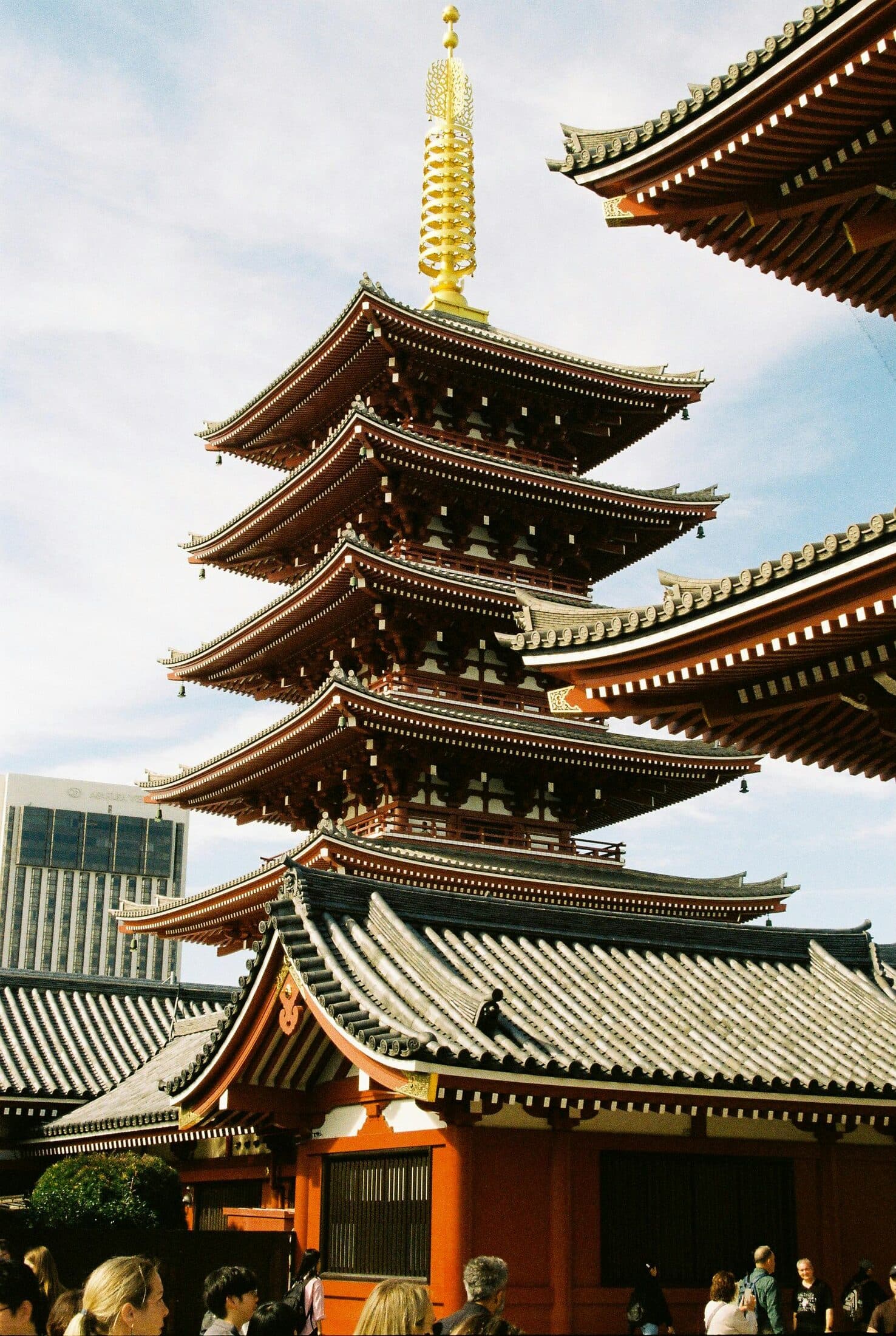 Sensō-ji Temple Pagoda in Tokyo