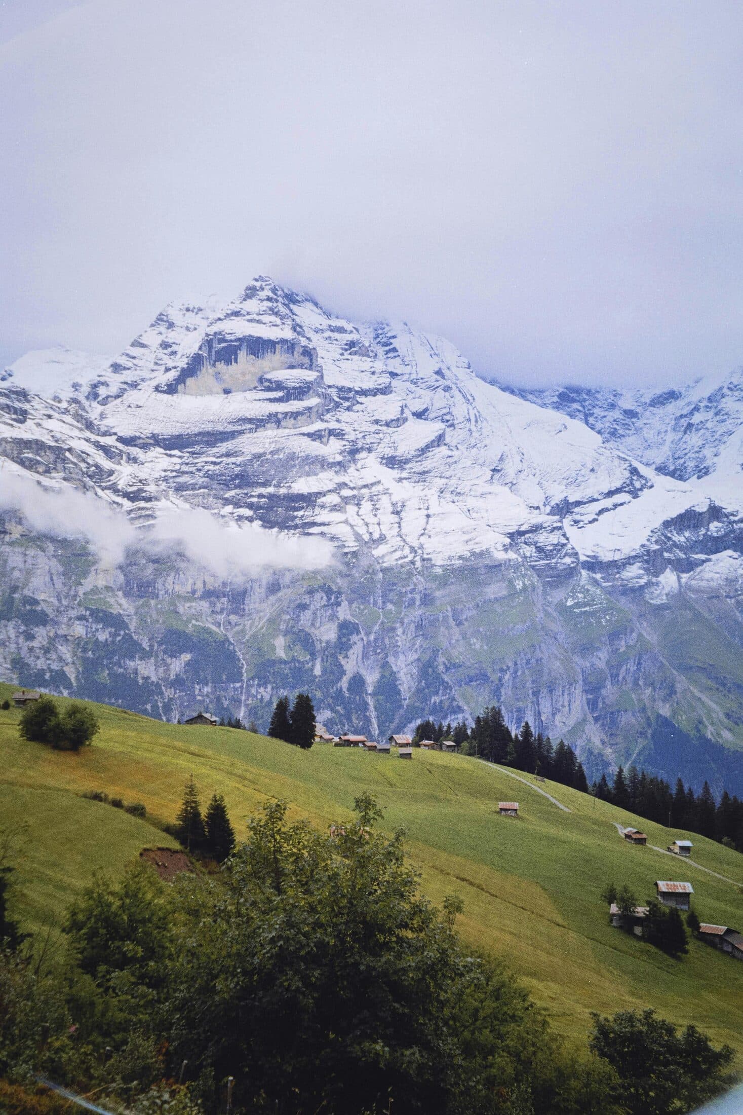 Swiss Alps in Wintertime